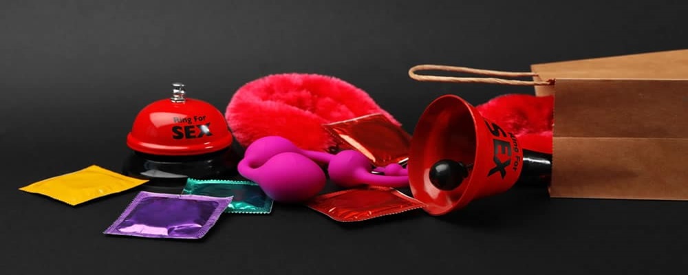 assortment of sex toys